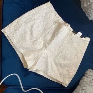 White Shorts with Pretty Detailing